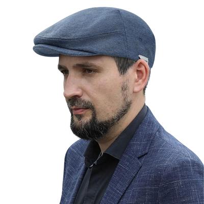 Clape Hunting Solid Plus Gift Men's Hat, Color, Sizes, Fall/Winter, Golf, Adjustable, Casual, Outdoor, Beret, Simple, Painter's Hat, (C-HBL1-Blue)