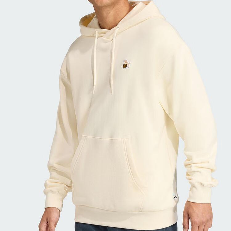 Adidas Sports Casual Hooded Long Sleeve Sweatshirt Men Sweatshirt JW8518