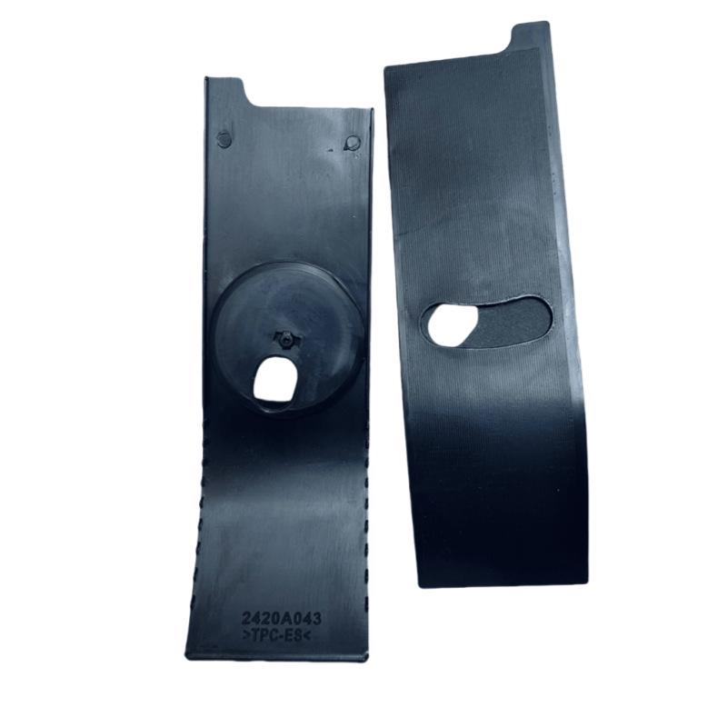 Mitsubishi Pajero Sport Gear Shift Lever Dust Cover Panel 2420A043. Compatible with KH6T, KH9T, KH4T, KB4T, KA4T, and KB9T Models.