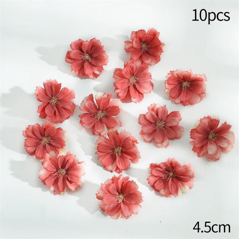 1Bag Artificial Flower Daisy Fake Flower Home Wedding Party Decor Flowers Wall Decoration DIY Floral Bouquets Hair Accessories