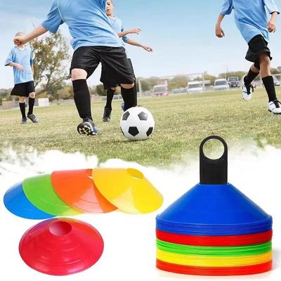 10pcs Cone Set Children's Football Training Professional Disc Footwork Agility Training Obstacle Sports Training Accessories