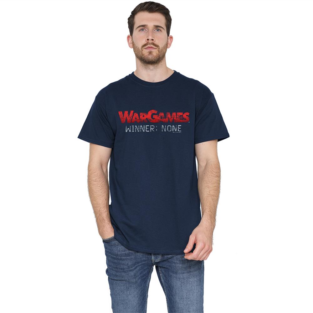 WarGames Unisex Adult No Winners T-Shirt