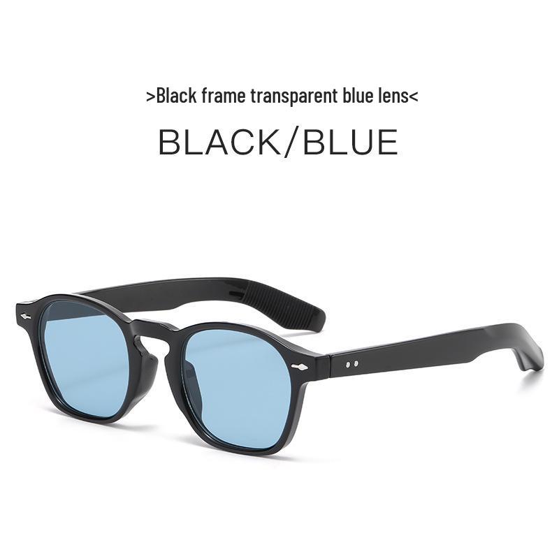 Trendy Women's Retro Round Frame Anti-UV Sunglasses