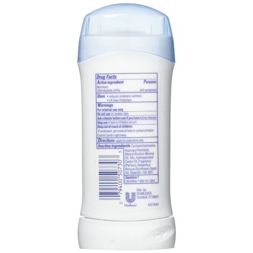 Dove Anti-Perspirant/Deodorant Invisible Solid Original Clean 73g ()