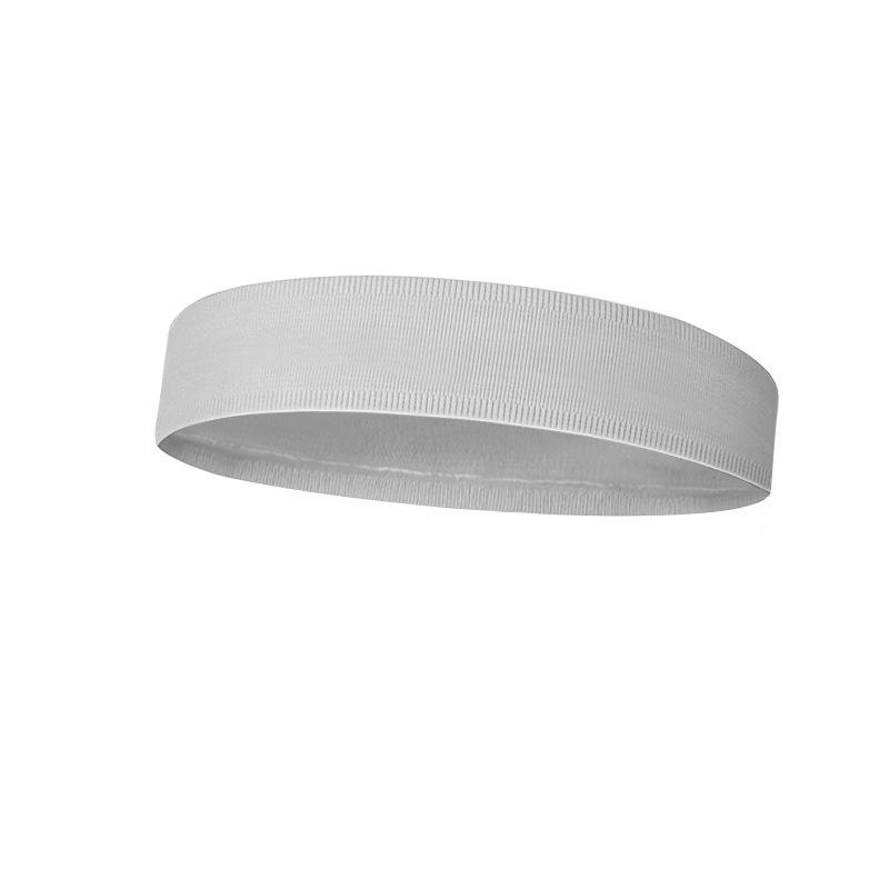 Solid Color Silicone Non-Slip Sweatband, Fitness Sports Headband for Running