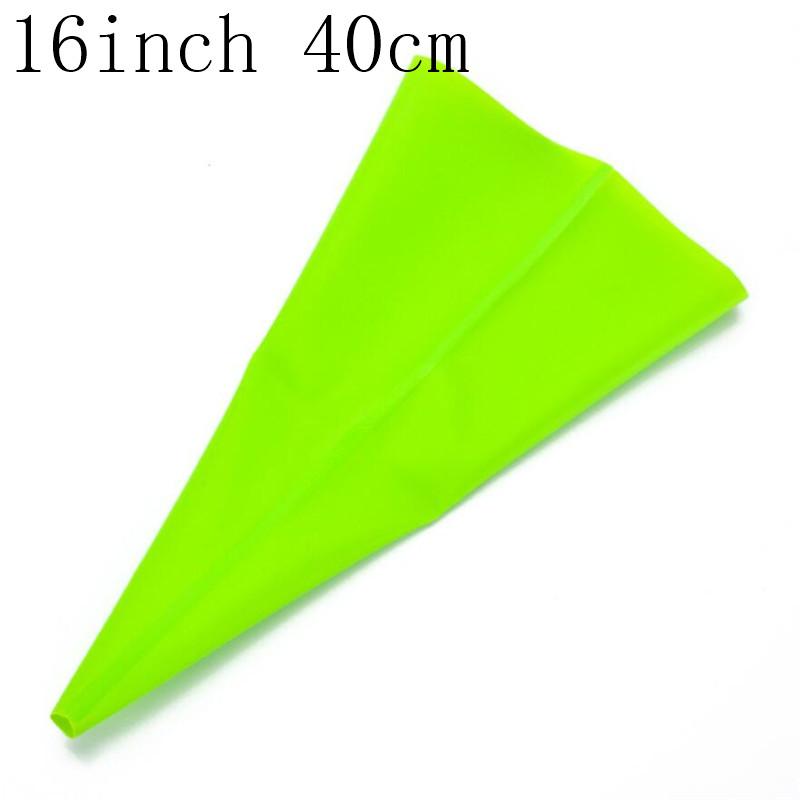 Confectionery Bag Reusable Silicone Pastry Bag Icing Piping Cake Cupcake Decorating Tools Kitchen Accessories DIY Cake Tools