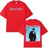 James Arthur Pisces World Tour 2026 Graphics Cotton Men Shirt Oneck Summer Y2K Short Sleeve Women Hiphop Top Fan Gift