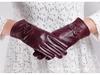 Damen-Winterhandschuhe aus echtem Schaffellleder – warm und stylisch für kaltes Wetter