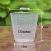 Translucent Plastic Phalaenopsis Planting Pots – 2.5", 3.5", 4" Sizes