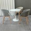 HANDUNYOU Solid Wood Dining and Reception Chair