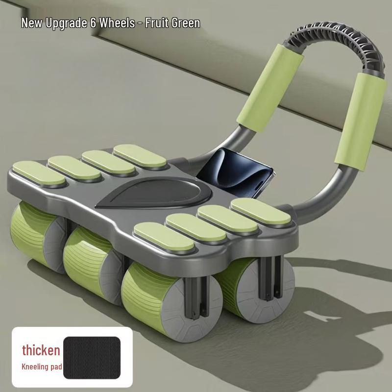TLXT Six-Wheel Ab Roller for Home Fitness