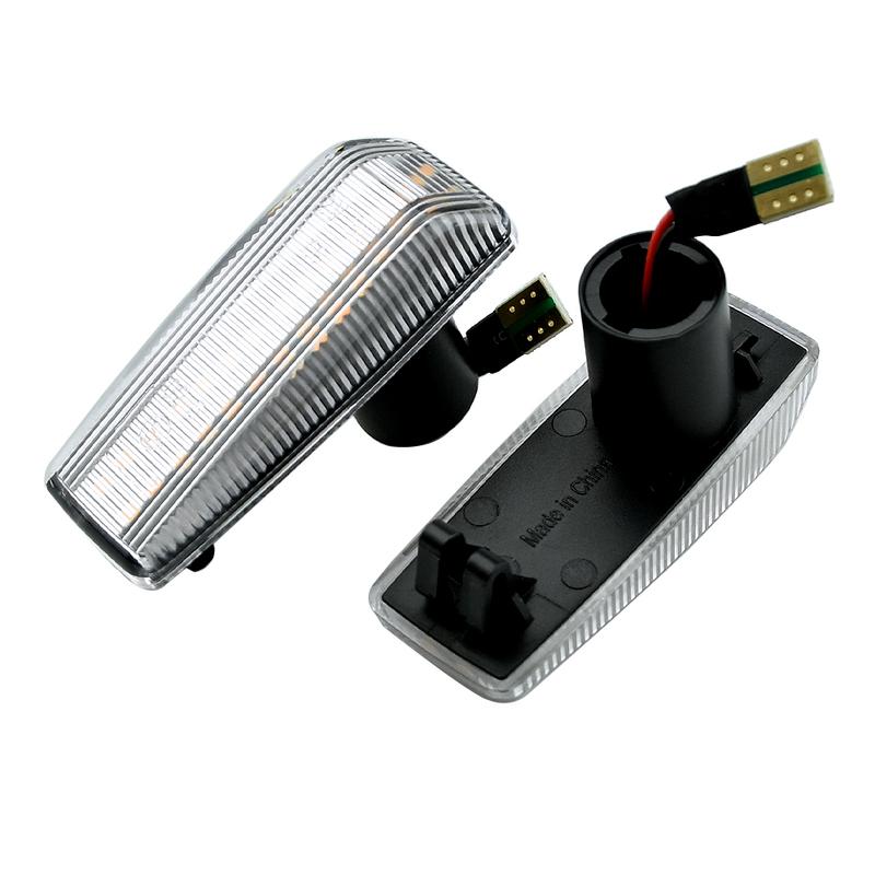 For Benz C E S SL CLASS W201 190 W202 W124 W140 R129 Dynamic LED Sequential Light Turn Signal Repeater Side Marker Lamp