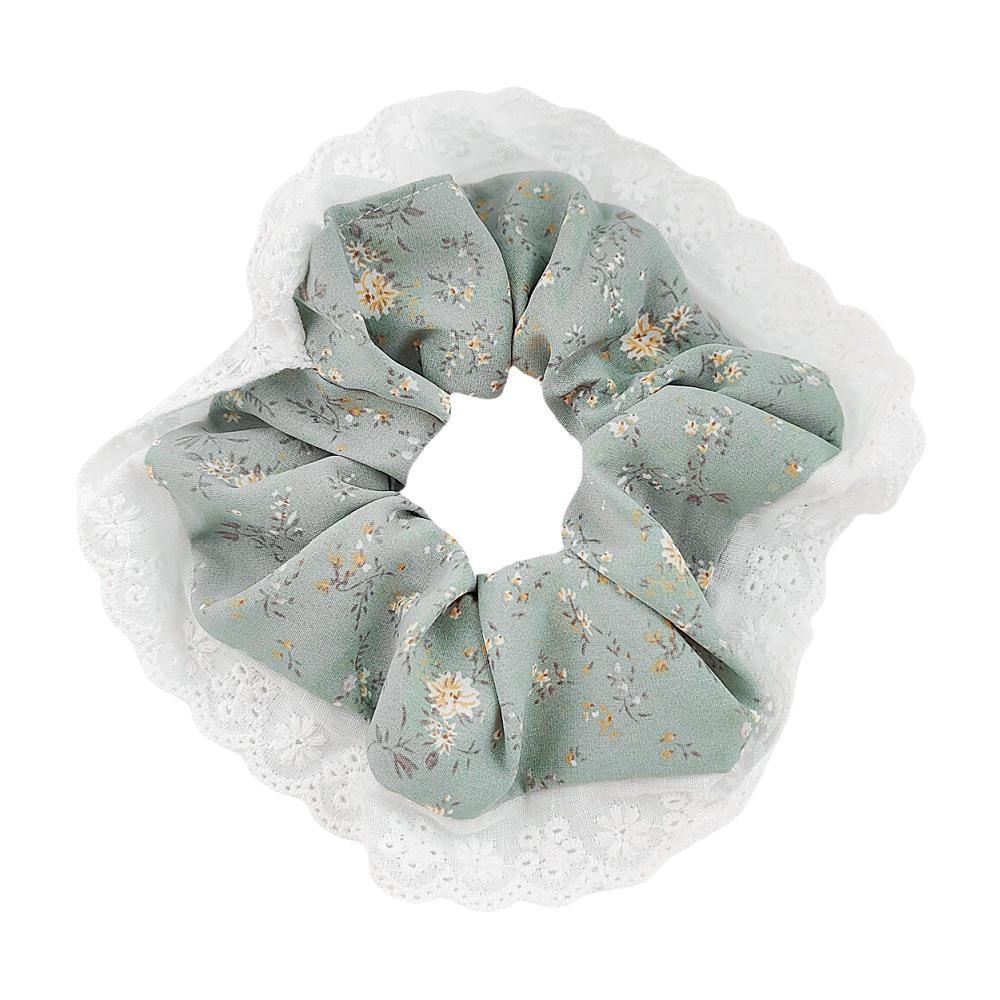 Versatile Gold Velvet Scrunchie Hair Tie for Buns & Ponytails