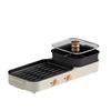 Bashi Ting Dual-Use Detachable Hot Pot Grill