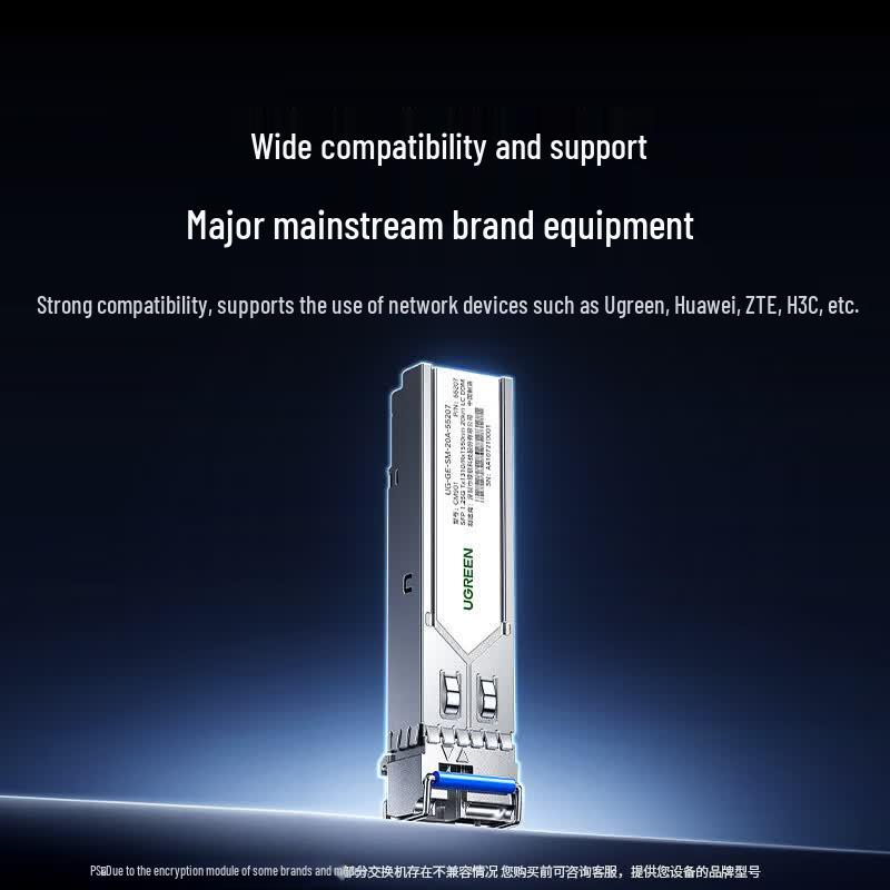 UGREEN SFP Gigabit Fiber Optic Transceiver Module (Pair)