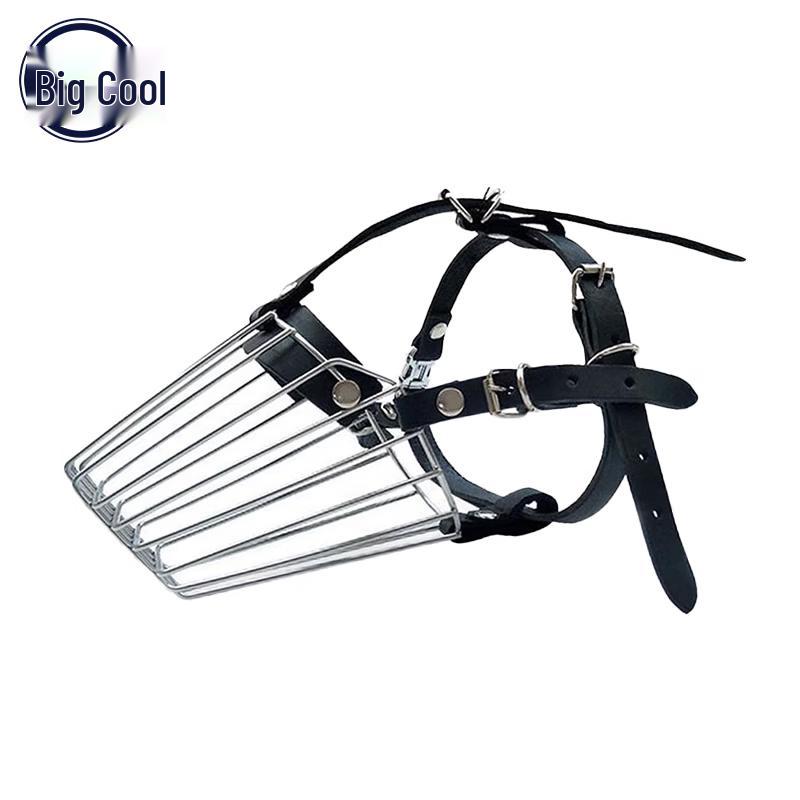 DogCool Stainless Steel Anti-Bite Dog Muzzle