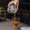 Blue And White Porcelain Sancai Cover Bowl Dehua Ceramics Retro Home Office Single Tea Bowl Teacup Kung Fu Tea Set