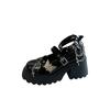 Fashion Fashion 2025 Buckle Strap Women's High Heels New The Chain Shallow Dress Classic Versatile Best Seller Round Toe Mary Jane Shoes