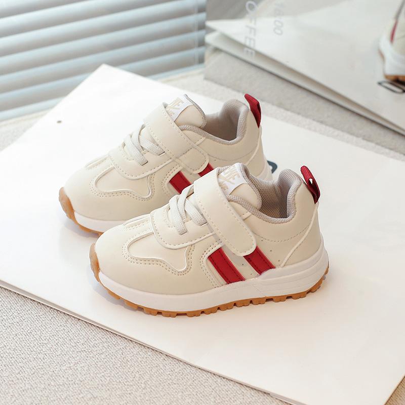 Baby sports shoes spring and autumn boys and girls shoes soft sole non-slip tide shoes Forrest Gump shoes versatile little white shoes