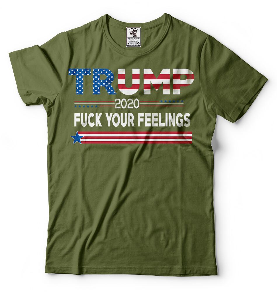 Liberal Feelings Trump T-shirt Trump re election US president T-shirt Trump 2024 Unisex T-Shirt XL