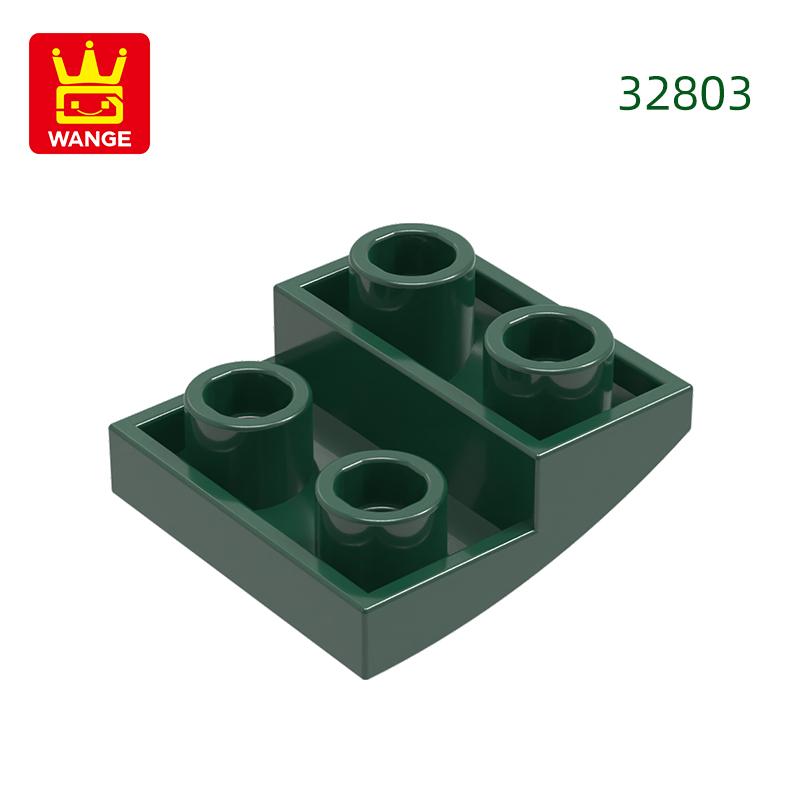 150Pcs/lot 32803 Slope Curved 2x2x2/3 Construction Block Moc Colour Accessories Works With featuring Brick DO IT YOURSELF Children's Toy