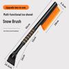 Detachable Multi-Purpose Snow Shovel and Brush with Reinforced ABS for Car Snow Removal