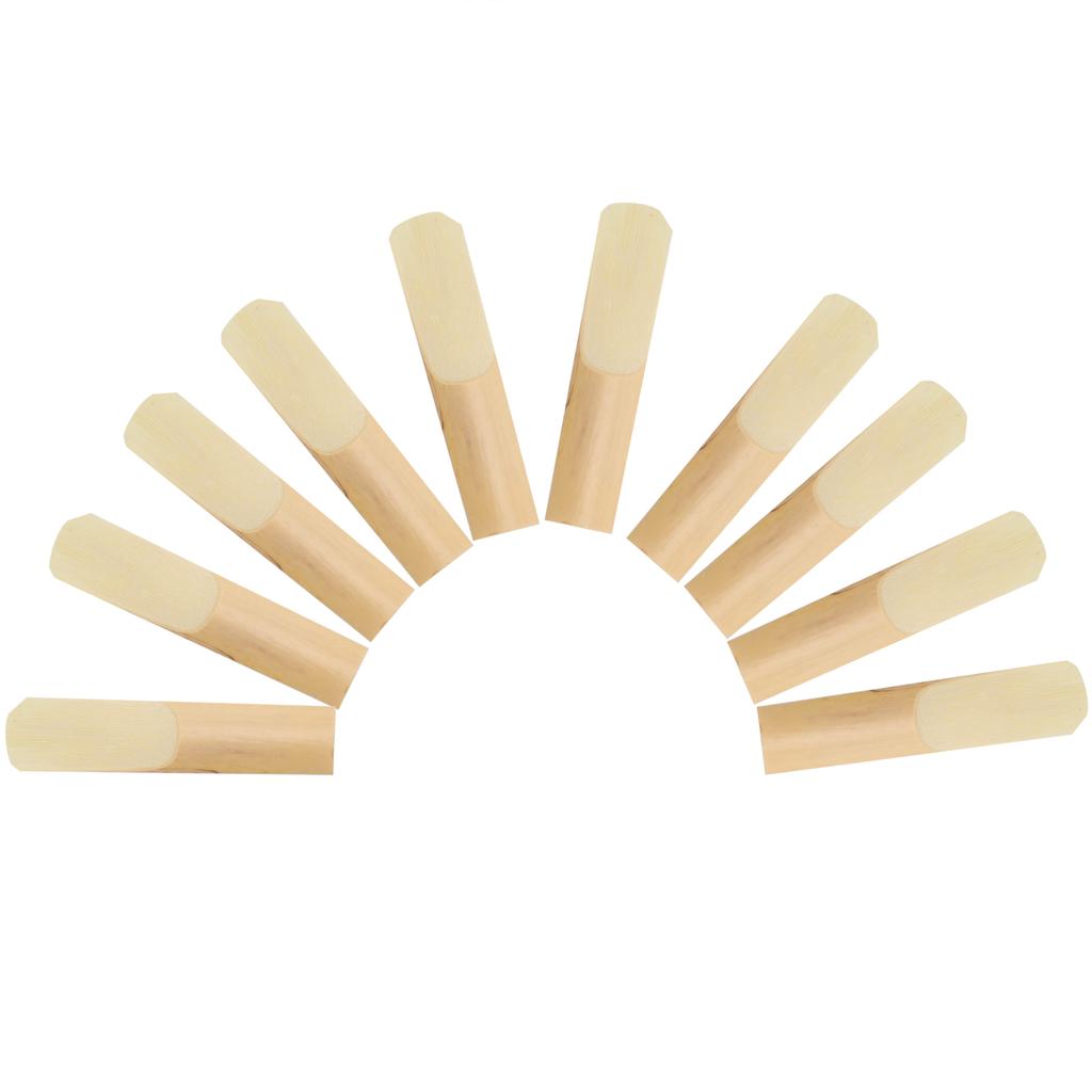 10 bucăți lamelă pentru saxofon cu capac de protecție, înlocuitor de instrument muzical din bambus Alto