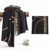 Striped Printed Scarf European and American Street Style Imitation Cashmere Fashion Warm Scarf Autumn and Winter Outdoor Shawl for Women