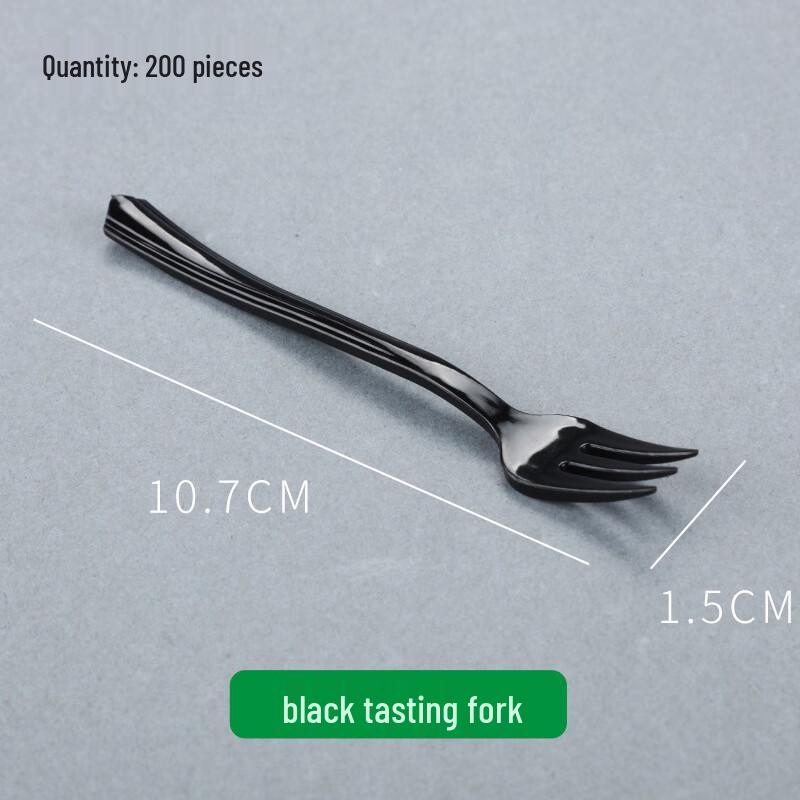 JINWUYUAN Disposable Plastic Dessert & Fruit Cutlery