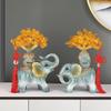 Creative Ornament Pair for Home Decor: Luxury Entrance, Living Room, or TV Cabinet Housewarming Gift