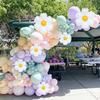 Macaron Daisy Flower Balloon Set for Birthdays & Events