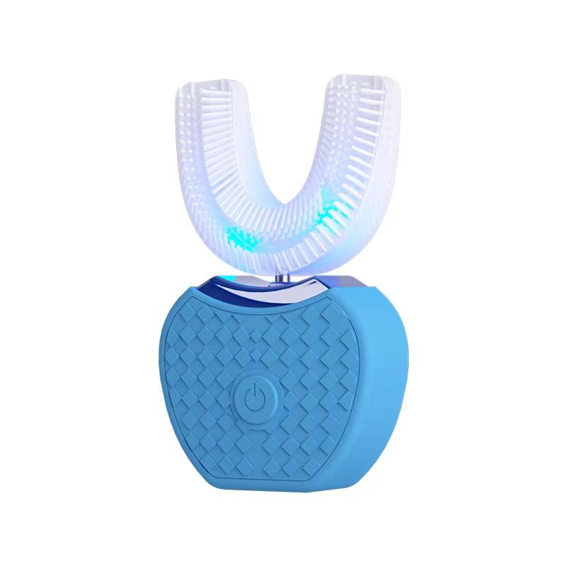 Portable electric toothbrush with oscillating vibration, IPX 7 waterproof soft teeth whitening, home ultrasonic teeth cleaner