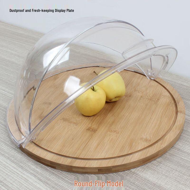 Buffet Pastry Display Tray with Transparent Lid