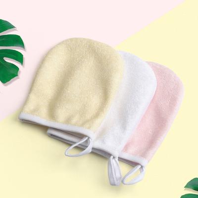Démaquillant doux réutilisable pour le visage Serviette en fibre douce Gant de nettoyage doux