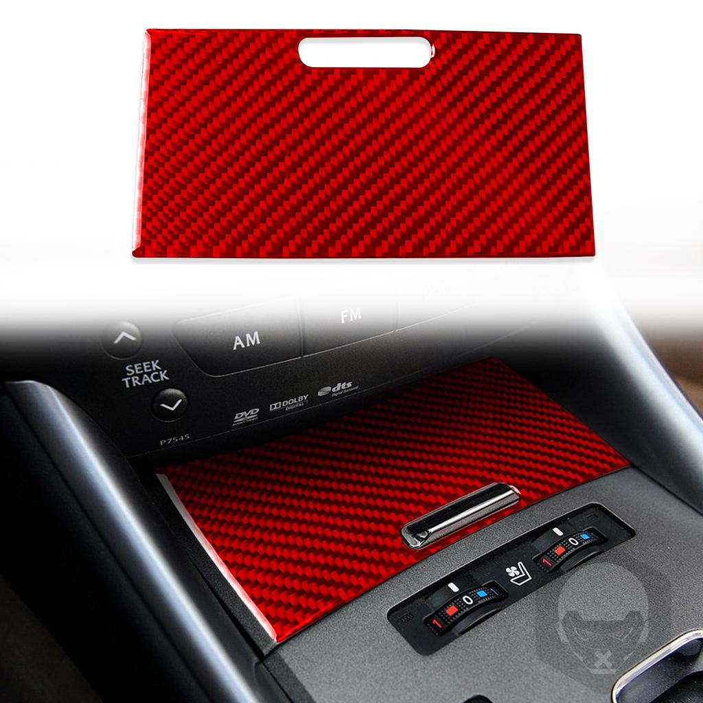 For Lexus IS250 300 350C 2006-2012 Accessories Car Carbon Fiber Interior Cigar Lighter Panel Trim Stickers