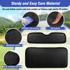 Golf Cart Seat Upgrade Kit Front Seat Comfort Pad Golf Buggy Upholstery Set Replacement Backrest Cushion for EZGO Medalist TXT