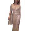 GA23108 European & American Sequin Party Dress - Casual, Loose, Sexy Fit