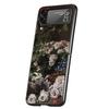 For Samsung Galaxy Z Flip 3 4 5 Hard Black Folding PC Phone Case Claude Monet Impressionism Painter For Samsung Z Flip3 Cover