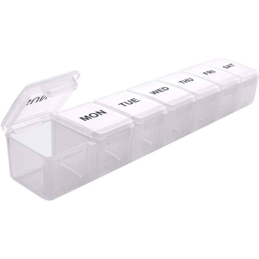 Pill Organizer Medicine Box 7 Day Medicine Tablet Storage Medicine Organizer Pill Case Pill Box