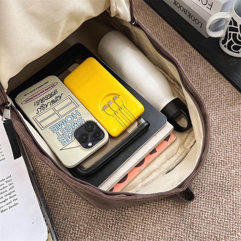 Cord-Rucksack Schülerrucksack Großer Rucksack