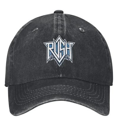 Rush Band Denim Baseball Cap Hunting Camping Trucker Hat Summer Couple Women Streetwear Sun Visors Baseball Caps