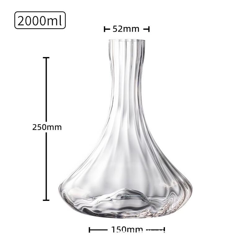 MDNG Vertical Stripe Wine Decanter