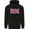 Distressed Union Jack Flag Great Britain Hoodie