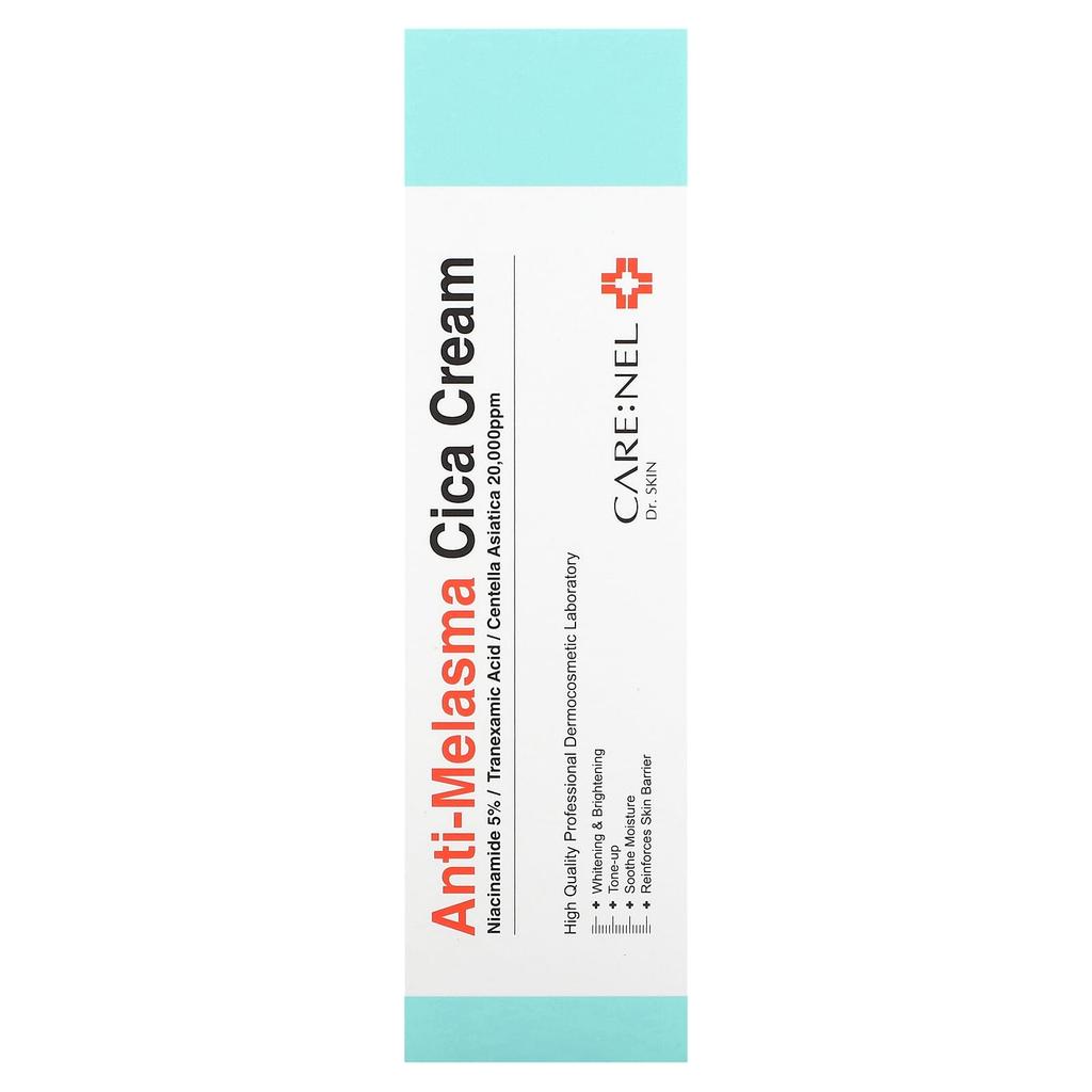 Care:Nel, Anti-Blemish Cica Cream, 40Ml(1.35Fl Oz)