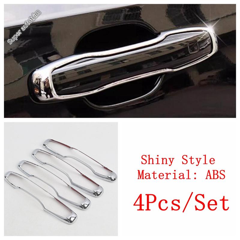 Car Outer Door Handle Decoration Protection Cover Trim For VOLVO XC60 XC90 S90 V90 2018 - 2026 ABS Chrome Accessories Exterior