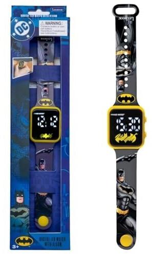 Lexibook Batman LED-Digitaluhr, blau, Kinder (DMW060BAT)