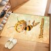 Biene Maja Customize Text Floor Mat Design for Hallway Kitchen Study room Outdoor Antislip Carpet Anime Office Decor Best for Christmas