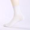 5 Pairs New Styles Men's Business Socks Knitting Cotton Socks Anti-Bacterial Breathable Crew Socks