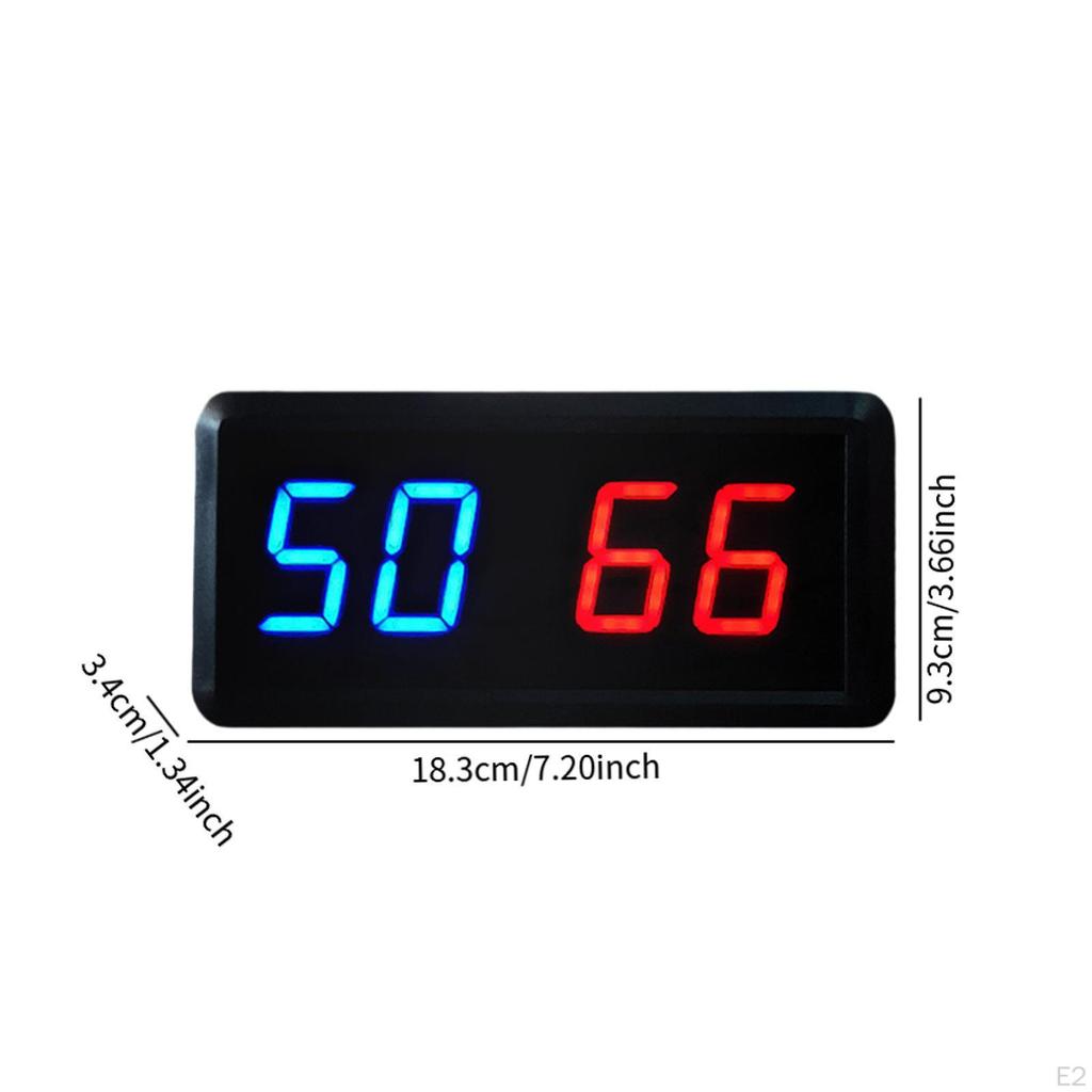 Tablica wyników LED Elektroniczna Tablica Wyników Cyfrowa Tablica Wyników do Gier Halowych Domowy Futbol