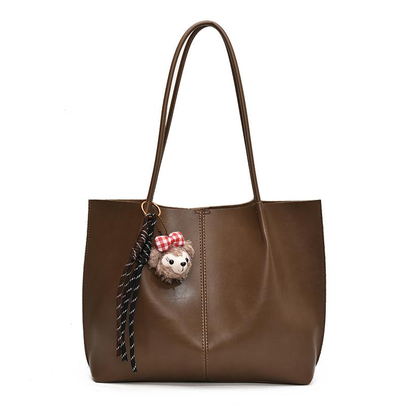 Large Capacity Bag Casual Versatile Shoulder Shopping Bag Commuter Tote Bag